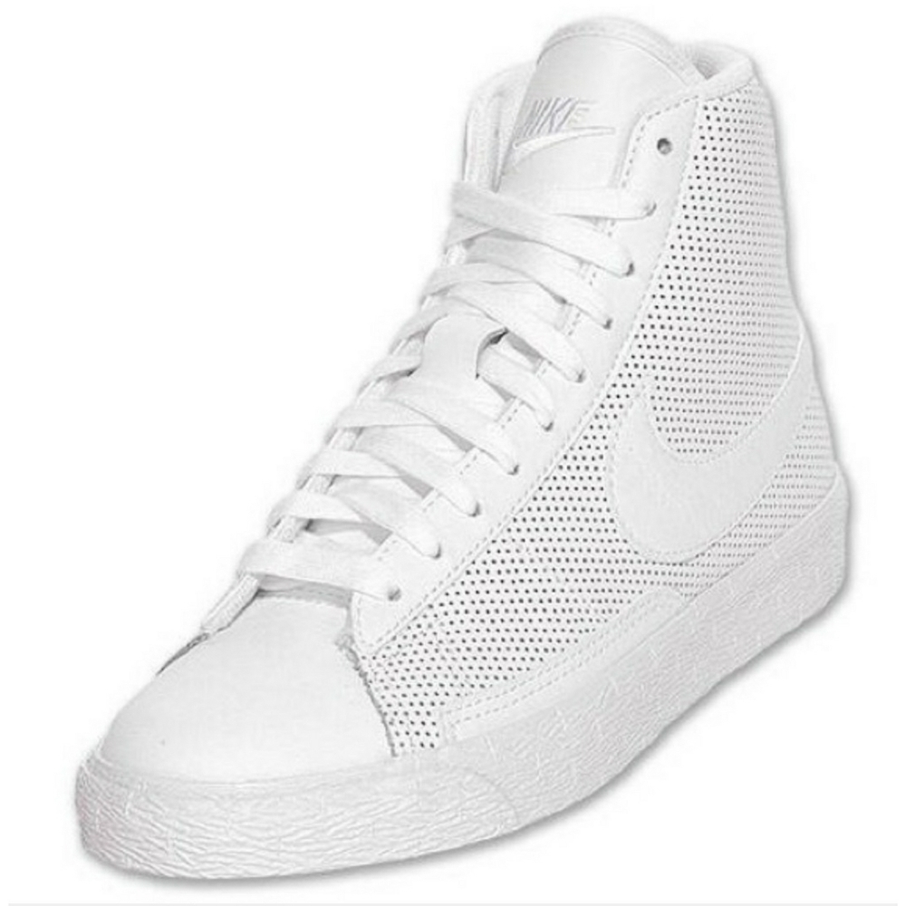 NIKE // rare mismatch 9/9.5 blazer perforated mid top sneaker